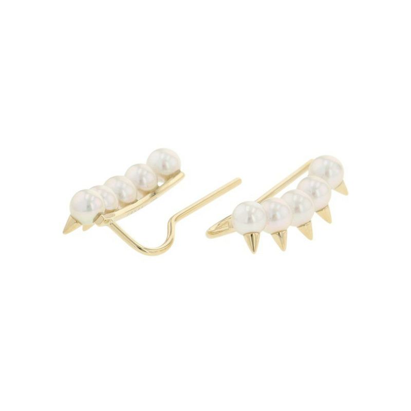 タサキ ピアス デインジャー プラス イヤリング あこや真珠 パール K18YGイエローゴールド  E-4223-18KYG TASAKI