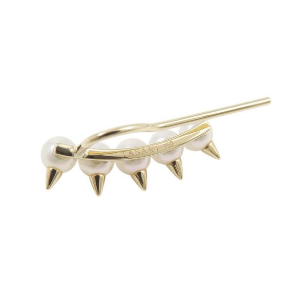 タサキ ピアス デインジャー プラス イヤリング あこや真珠 パール K18YGイエローゴールド  E-4223-18KYG TASAKI