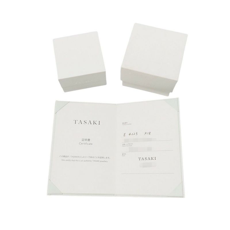 タサキ ピアス デインジャー プラス イヤリング あこや真珠 パール K18YGイエローゴールド  E-4223-18KYG TASAKI