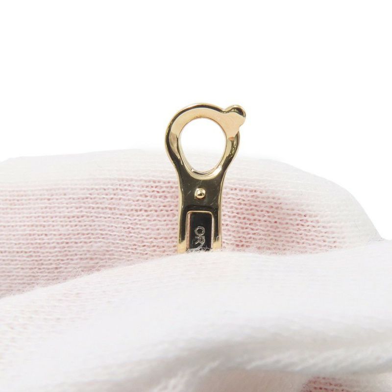 ヴァンクリーフ&アーペル ピアス ヴィンテージ アルハンブラ イヤリング マザーオブパール K18YGイエローゴールド VCARA44100