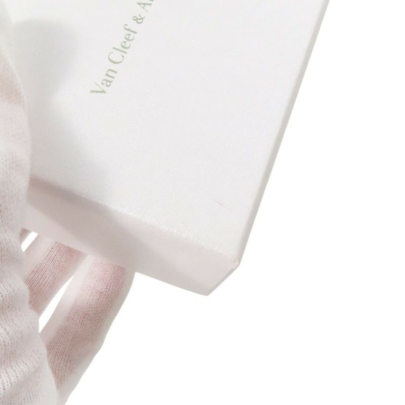 ヴァンクリーフ&アーペル ピアス ヴィンテージ アルハンブラ イヤリング マザーオブパール K18YGイエローゴールド VCARA44100