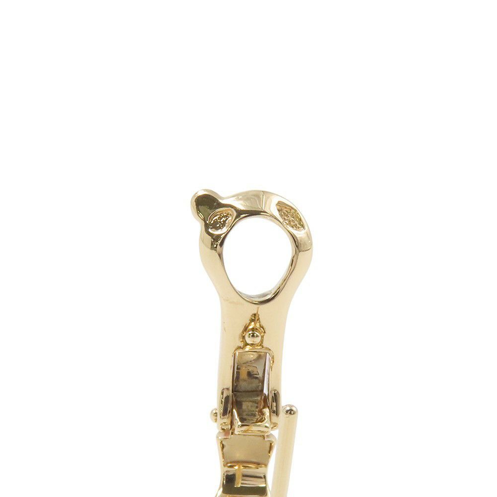 ヴァンクリーフ&アーペル ピアス ヴィンテージ アルハンブラ イヤリング マザーオブパール K18YGイエローゴールド VCARA44100