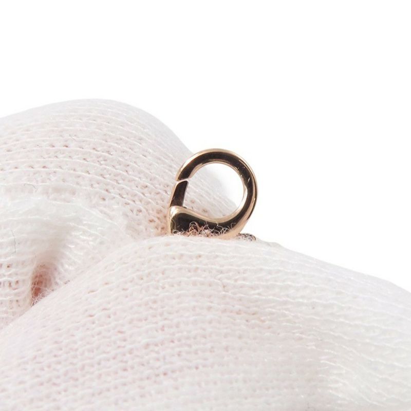 カルティエ ネックレス ロゴ ドゥーブルC ダイヤモンド K18PGピンクゴールド Cartier ペンダント