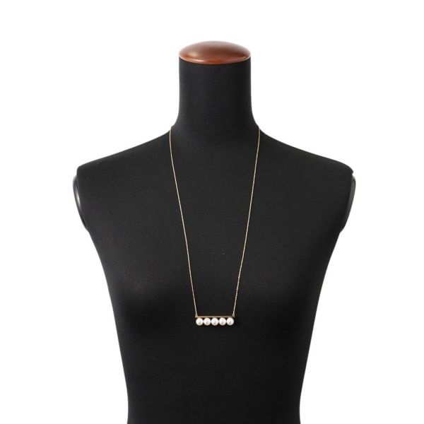 タサキ ネックレス バランス シグネチャー あこや真珠 パール K18YGイエローゴールド P-15884-18KYG TASAKI ペンダント