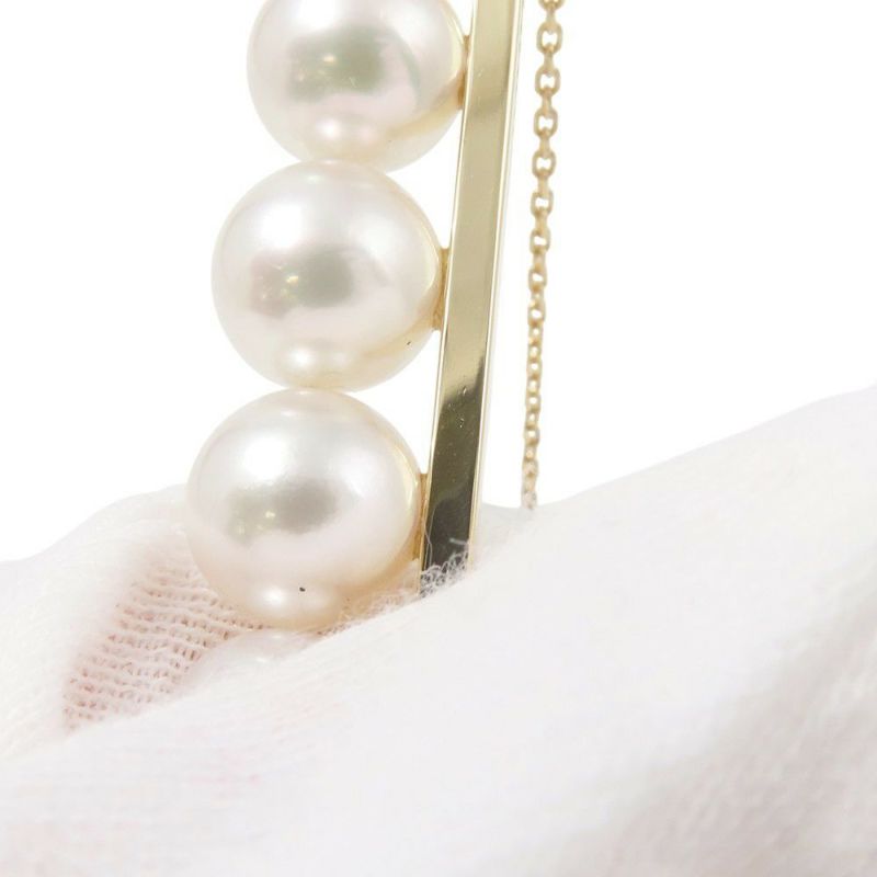 タサキ ネックレス バランス シグネチャー あこや真珠 パール K18YGイエローゴールド P-15884-18KYG TASAKI ペンダント