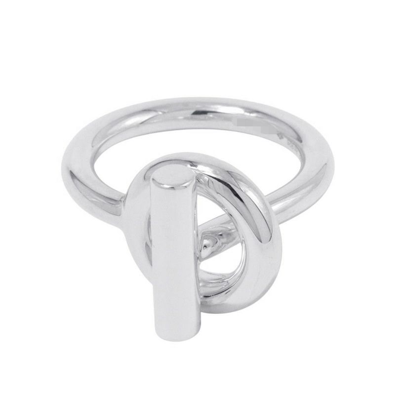 エルメス リング エシャペ MM Echapee SV925シルバー リングサイズ56 HERMES ジュエリー 指輪