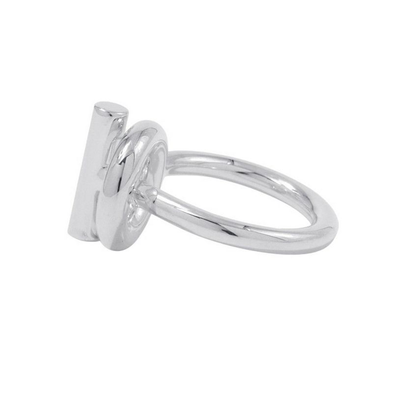 エルメス リング エシャペ MM Echapee SV925シルバー リングサイズ56 HERMES ジュエリー 指輪