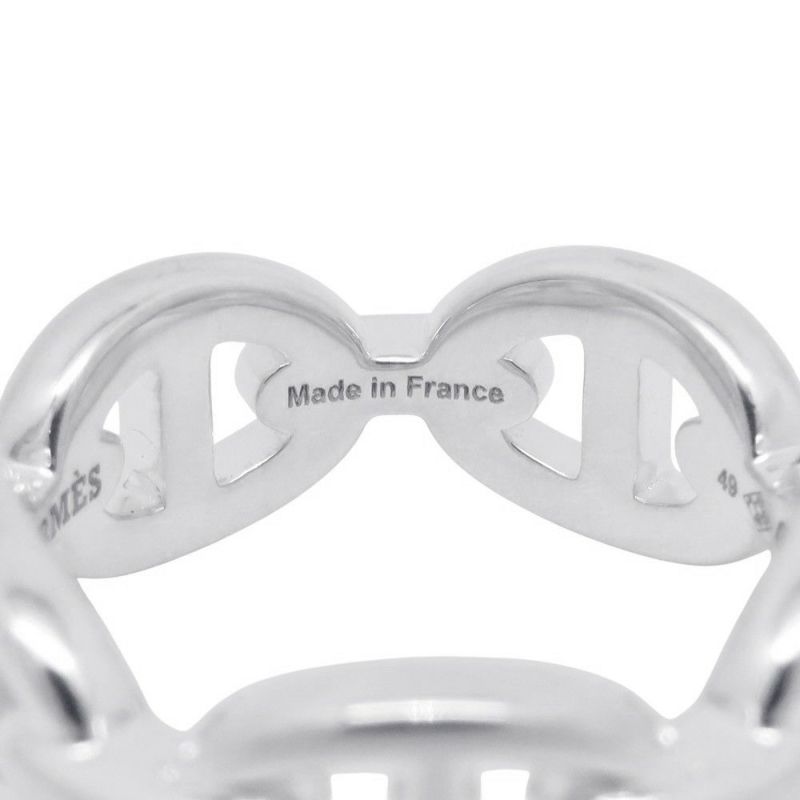 エルメス リング シェーヌダンクル アンシェネPM Enchainee SV925シルバー リングサイズ49 HERMES ジュエリー