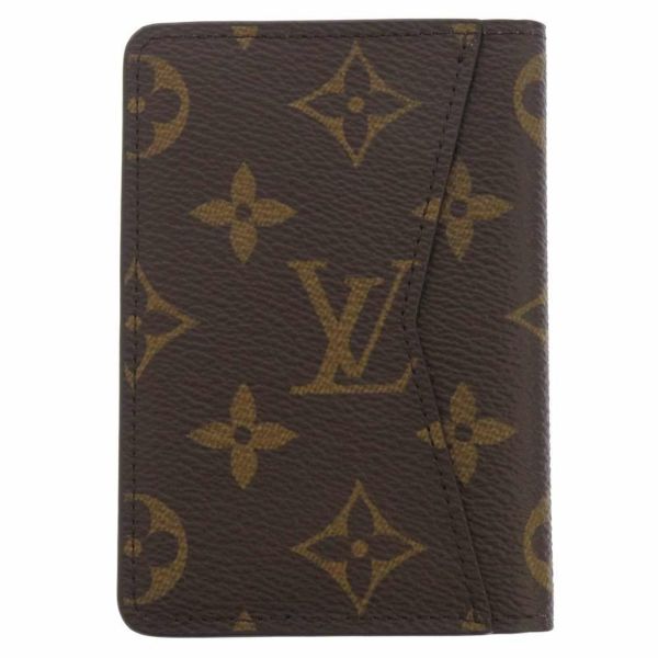 ルイヴィトン カードケース モノグラム ポケット・オーガナイザー M60502 ヴィトン パスケース 名刺入れ 定期入れ