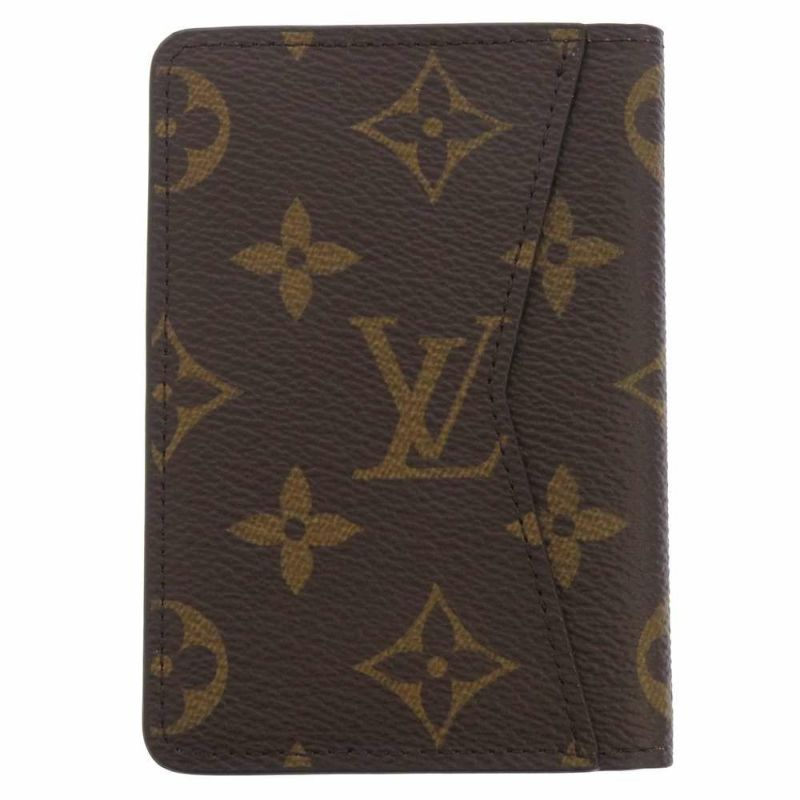 ルイヴィトン カードケース モノグラム ポケット・オーガナイザー M60502 ヴィトン パスケース 名刺入れ 定期入れ