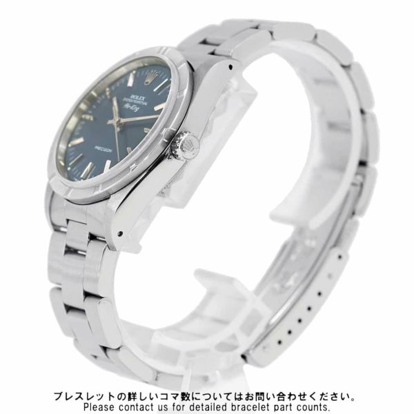 ロレックス エアキング X番 14010 ROLEX 腕時計 ブルー文字盤