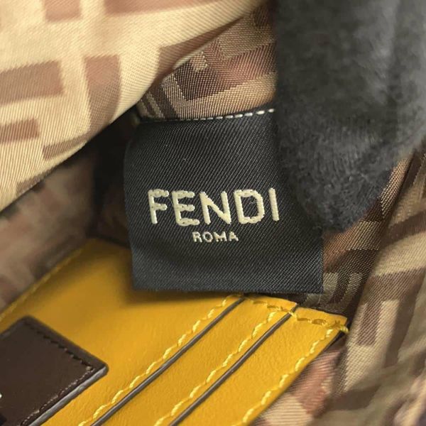 フェンディ ショルダーバッグ フラグメント 藤原ヒロシ コラボ バゲット スリム クラッチ キャンバス 8BS073 FENDI