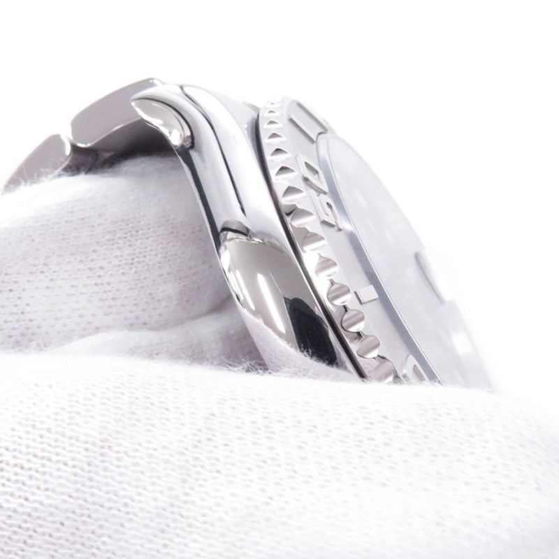 ロレックス ヨットマスター ロレジウム SS/プラチナ ランダムシリアル ルーレット 116622 ROLEX 腕時計 ブルー文字盤