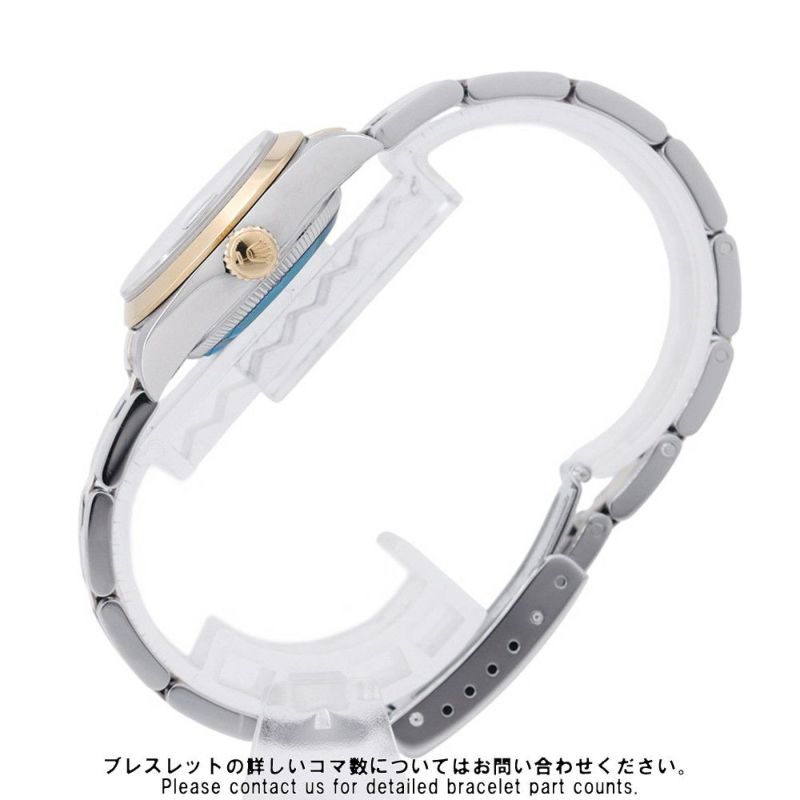 ロレックス デイトジャスト S番 SS/K18YG 69163 ROLEX 腕時計 スレート文字盤