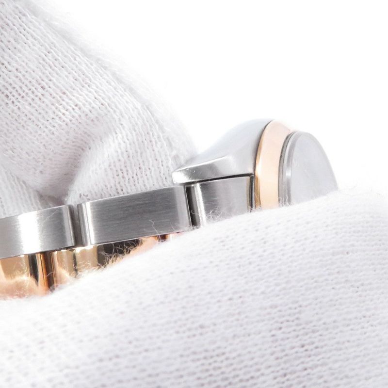 ロレックス デイトジャスト S番 SS/K18YG 69163 ROLEX 腕時計 スレート文字盤