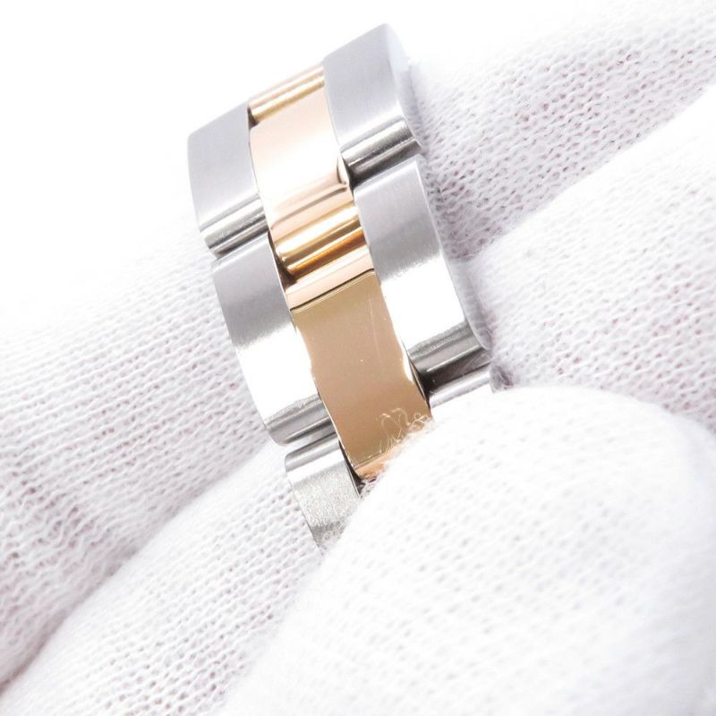 ロレックス デイトジャスト S番 SS/K18YG 69163 ROLEX 腕時計 スレート文字盤