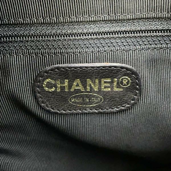 シャネル ショルダーバッグ Wチェーン キャビアスキン A08058 CHANEL バッグ ワンショルダーバッグ 黒