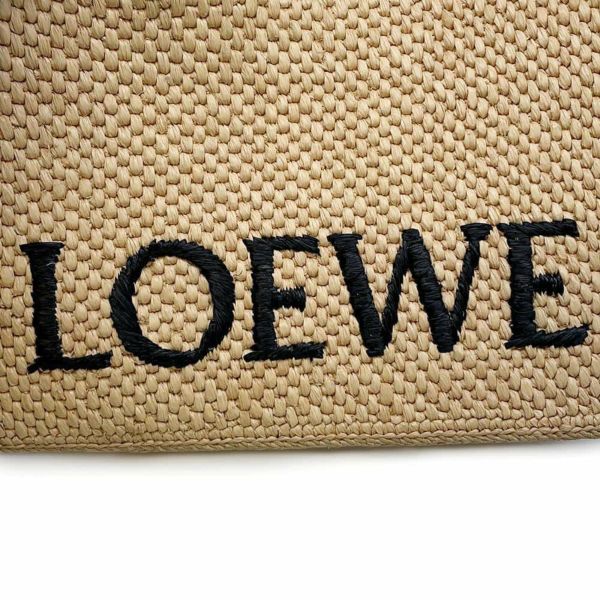 ロエベ トートバッグ フォント スモール ラフィア A685B59X03 LOEWE 2wayショルダーバッグ