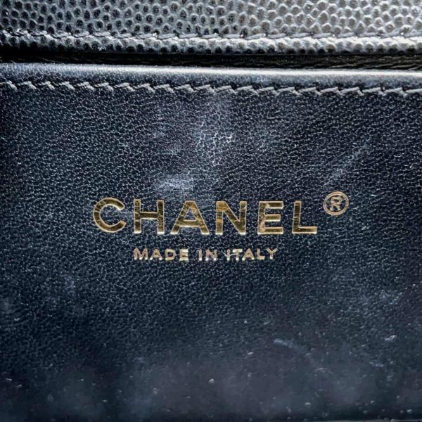 シャネル チェーンショルダーバッグ ボーイシャネル スモール マトラッセ ココマーク A67085 CHANEL 黒