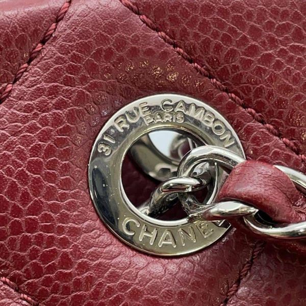 シャネル チェーンショルダーバッグ マトラッセ ココマーク キャビアスキン A67294 CHANEL トートバッグ