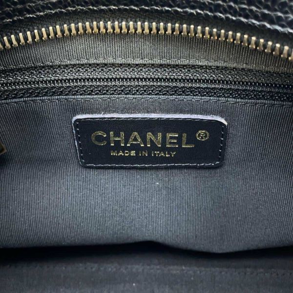 シャネル ハンドバッグ マトラッセ ココマーク キャビアスキン A20996 CHANEL バッグ ミニボストン 黒