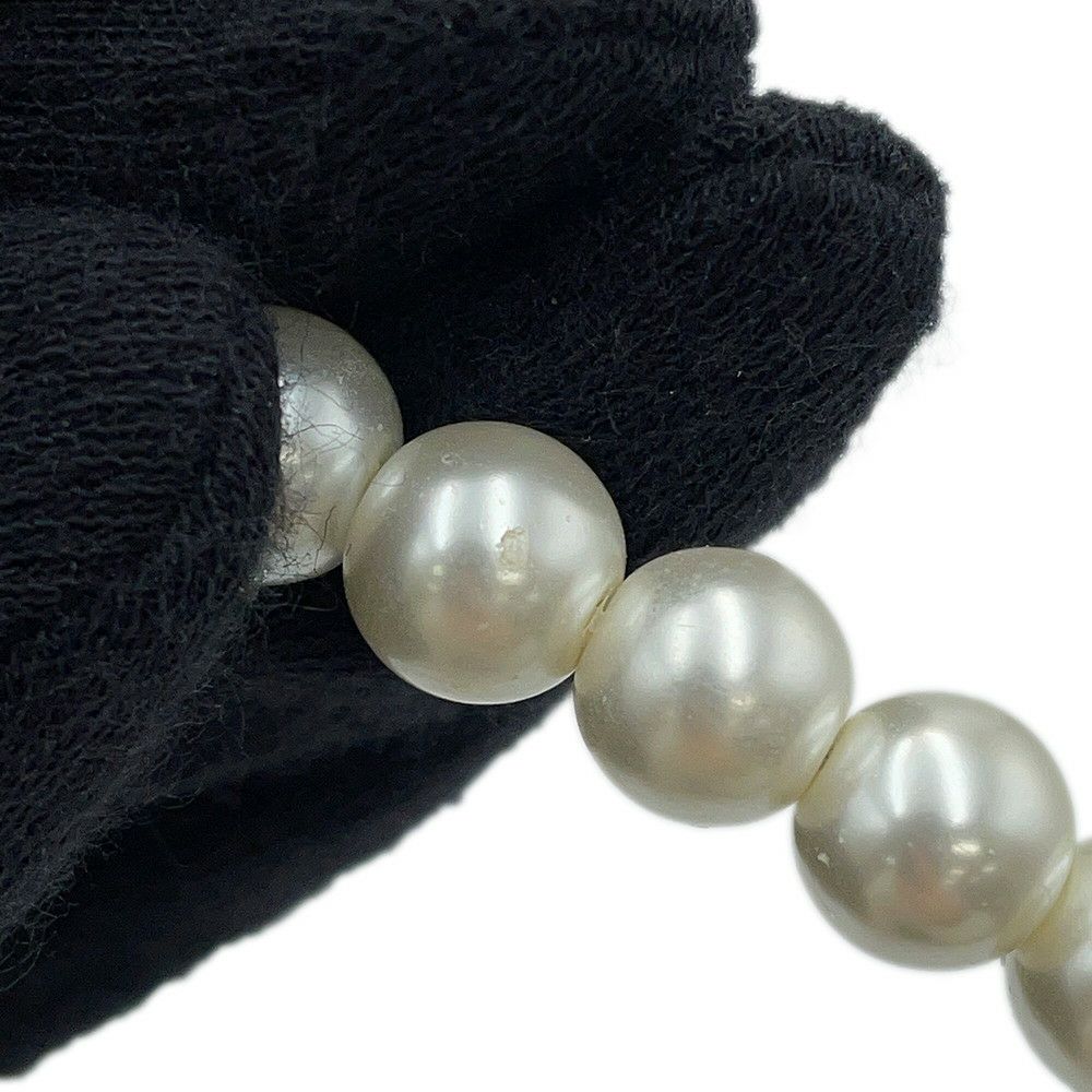 シャネル ネックレス ココマーク チョーカー フェイクパール メタル ラインストーン 25C ABF720 CHANEL アクセサリー