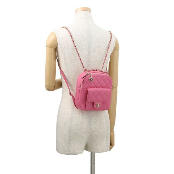 シャネル リュック マトラッセ ココマーク キャビアスキン AS0004 CHANEL バッグ バックパック