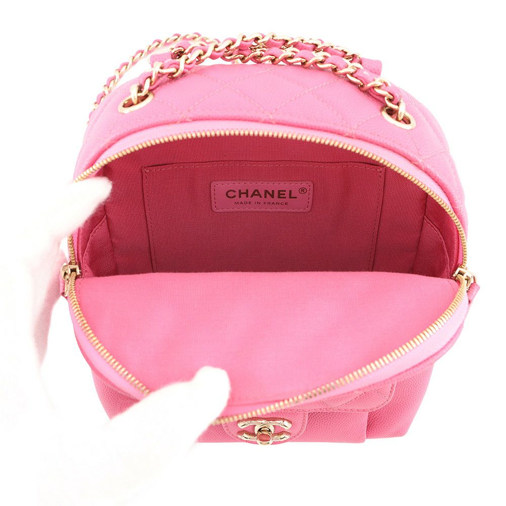 シャネル リュック マトラッセ ココマーク キャビアスキン AS0004 CHANEL バッグ バックパック