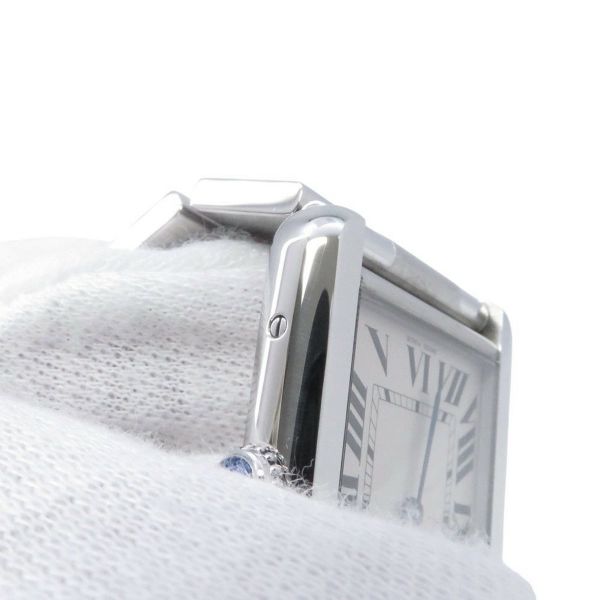 カルティエ タンク ソロ ウォッチ LM W5200014 Cartier 腕時計 ウォッチ シルバー文字盤 クォーツ