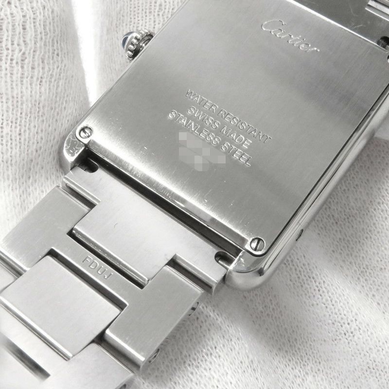 カルティエ タンク ソロ ウォッチ LM W5200014 Cartier 腕時計 ウォッチ シルバー文字盤 クォーツ