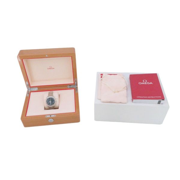 オメガ シーマスター アクアテラ 150M 220.10.38.20.03.001 OMEGA 腕時計 ブルー文字盤