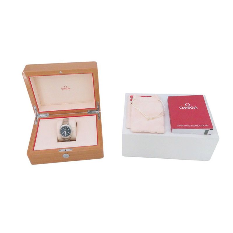 オメガ シーマスター アクアテラ 150M 220.10.38.20.03.001 OMEGA 腕時計 ブルー文字盤