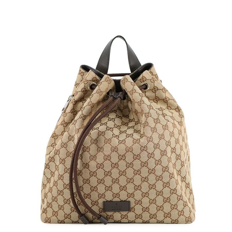 グッチ リュック GGキャンバス 449175 GUCCI バッグ バックパック リュックサック アウトレット品
