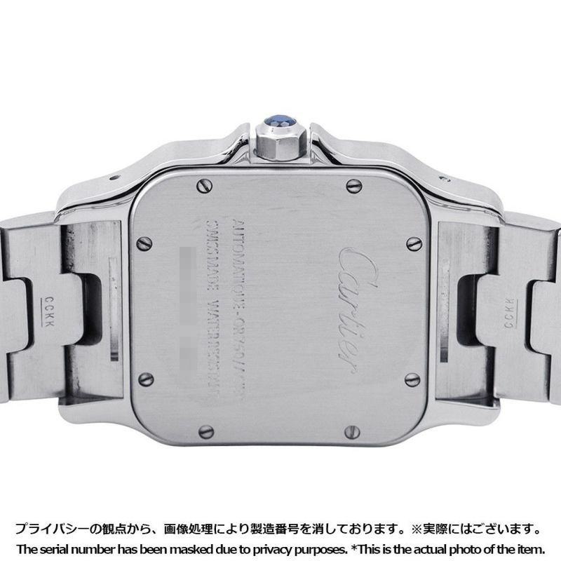カルティエ サントス ガルベ XL W20099C4 Cartier 腕時計 白文字盤