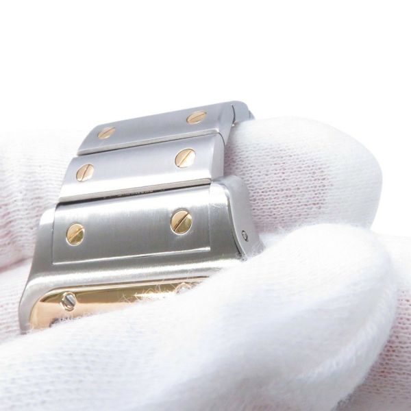 カルティエ サントス ガルベ XL W20099C4 Cartier 腕時計 白文字盤