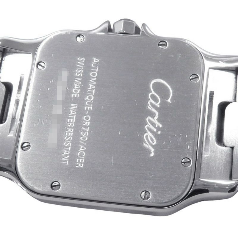 カルティエ サントス ガルベ XL W20099C4 Cartier 腕時計 白文字盤