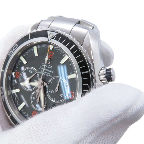 オメガ シーマスター プラネットオーシャン コーアクシャル クロノグラフ 2210.50.00 OMEGA 腕時計 黒文字盤