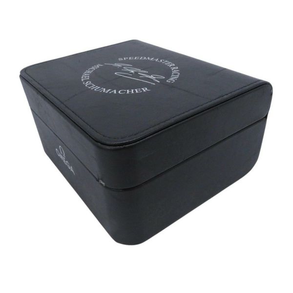 オメガ スピードマスター レーシング ミハエル・シューマッハ 世界限定6000本 3518.50 OMEGA 腕時計 黒文字盤