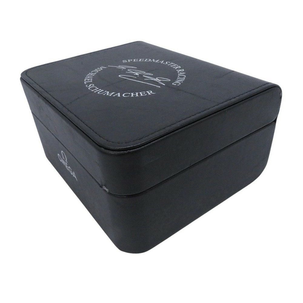 オメガ スピードマスター レーシング ミハエル・シューマッハ 世界限定6000本 3518.50 OMEGA 腕時計 黒文字盤