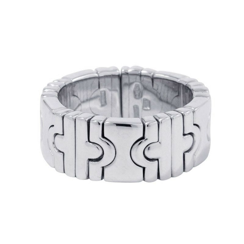 ブルガリ リング パレンテシ K18WGホワイトゴールド リングサイズ約11号 BVLGARI 指輪