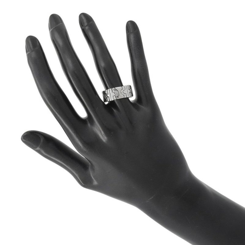 ブルガリ リング パレンテシ K18WGホワイトゴールド リングサイズ約11号 BVLGARI 指輪
