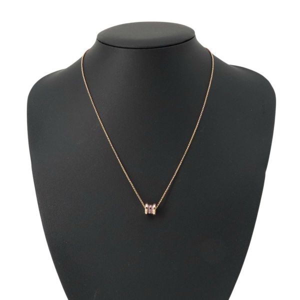 ブルガリ ネックレス ビーゼロワン B-zero1 K18PGピンクゴールド/ブロンズセラミック 353004 BVLGARI ジュエリー