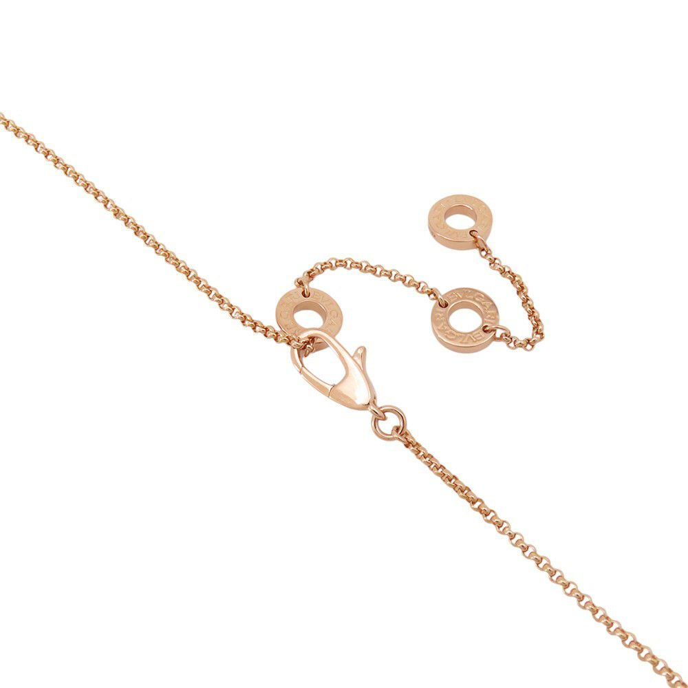 ブルガリ ネックレス ビーゼロワン B-zero1 K18PGピンクゴールド/ブロンズセラミック 353004 BVLGARI ジュエリー