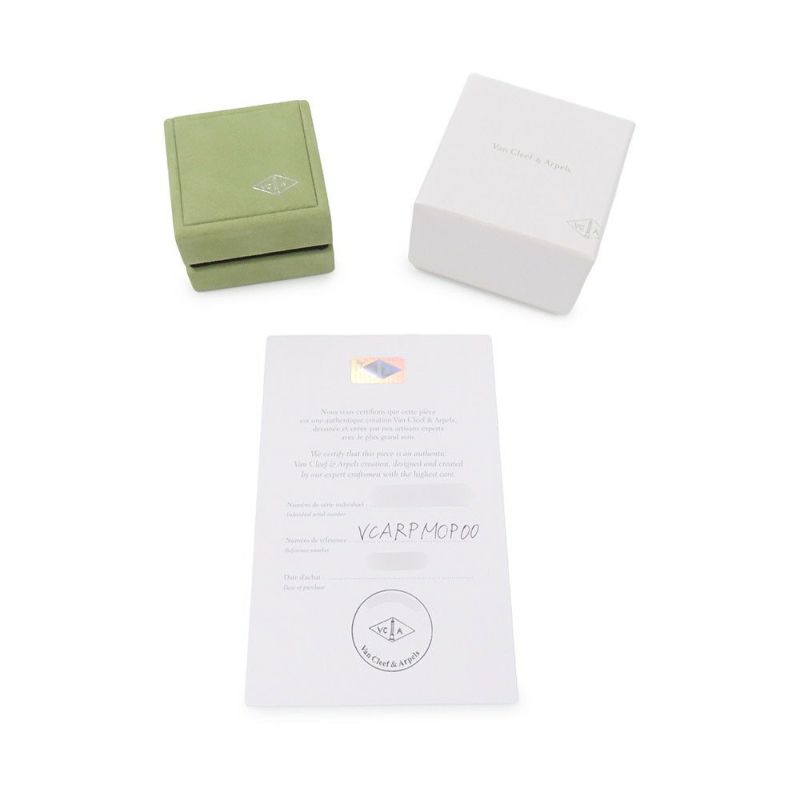 ヴァンクリ ネックレス ヴィンテージ アルハンブラ ピンクマザーオブパール/ダイヤ 1P K18PG VCARPMOP00 2025年ホリデー限定