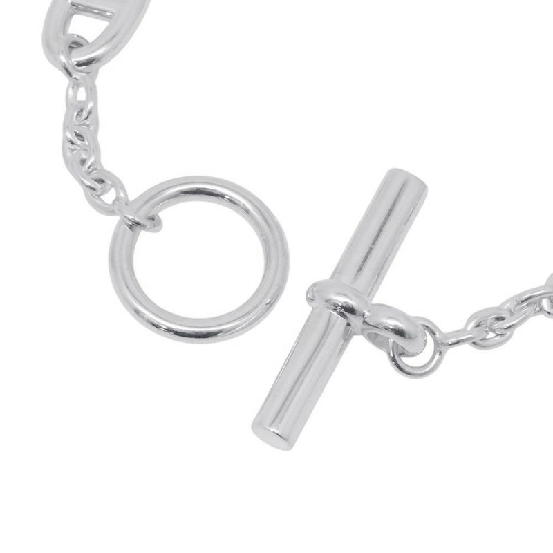 エルメス ブレスレット シェーヌダンクル ファランドール SV925シルバー サイズST HERMES ジュエリー