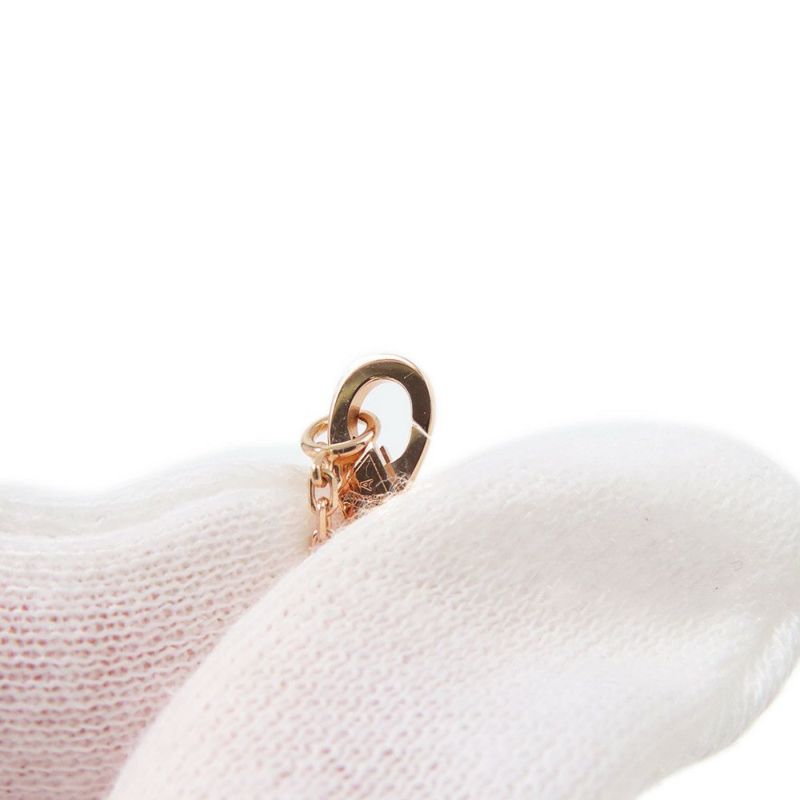 ヴァンクリ ネックレス ヴィンテージ アルハンブラ ピンクマザーオブパール/ダイヤ 1P K18PG VCARPMOP00 2025年ホリデー限定