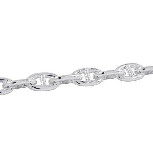 エルメス ブレスレット シェーヌダンクルTGM 11コマ SV925シルバー HERMES ジュエリー