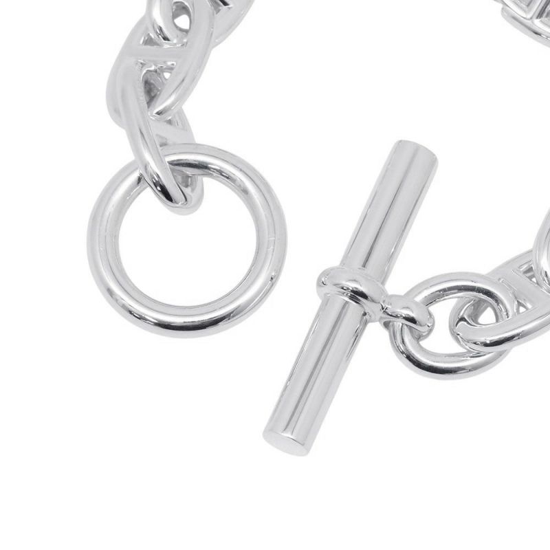 エルメス ブレスレット シェーヌダンクルTGM 11コマ SV925シルバー HERMES ジュエリー