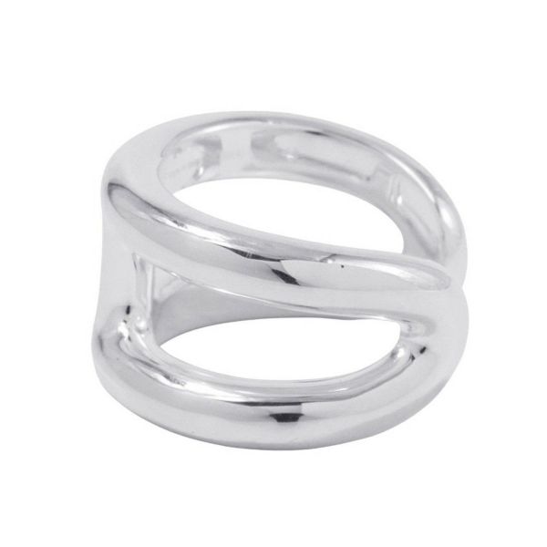 エルメス リング オスモズPM Osmose SV925シルバー リングサイズ52 HERMES ジュエリー 指輪