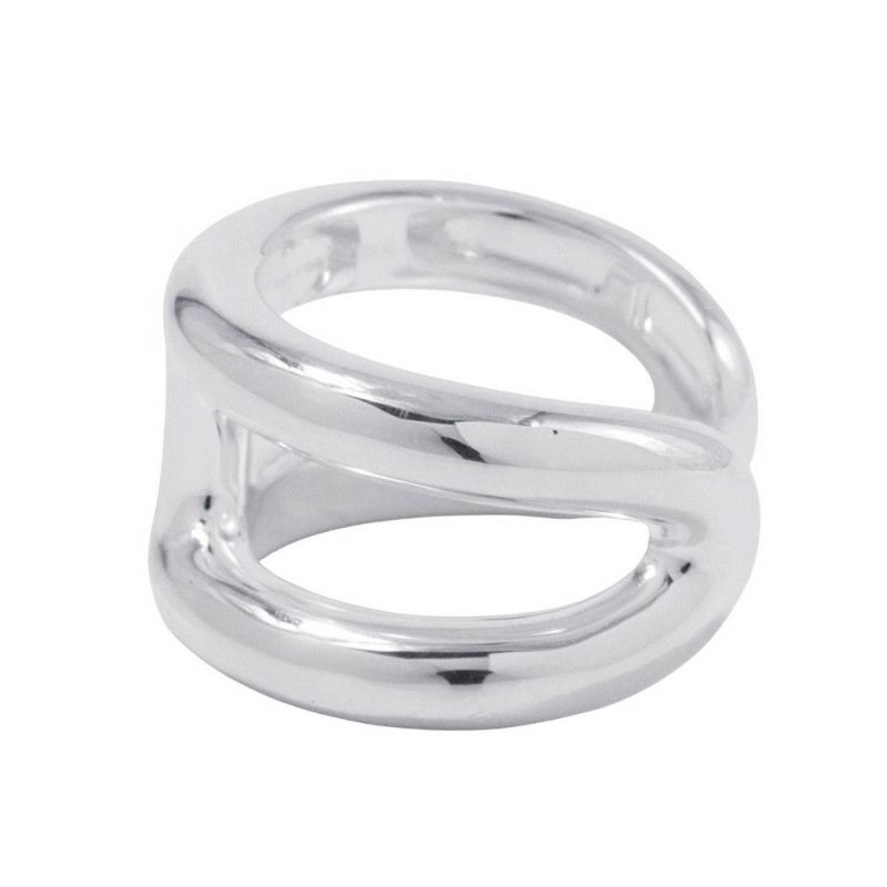 エルメス リング オスモズPM Osmose SV925シルバー リングサイズ52 HERMES ジュエリー 指輪